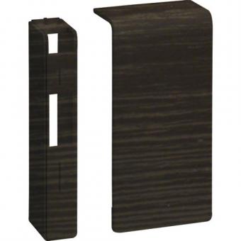 tehalit Endstück schnittkaschierend halogenfrei zu SL 20x80mm, Dekor Sucupira 