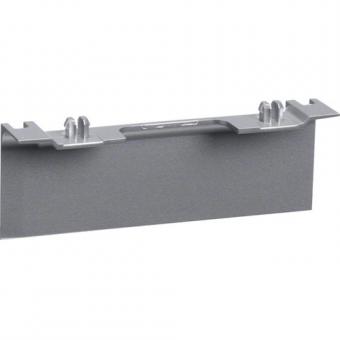 tehalit Geräteträgerschürze für Geräteträger universal design SL 20x80mm,  Dekor Aluminium 