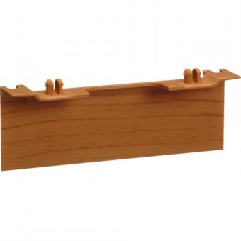 tehalit Geräteträgerschürze für Geräteträger universal design SL 20x80mm, Dekor Buche 