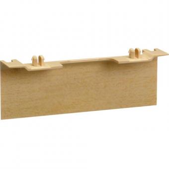 tehalit Geräteträgerschürze für Geräteträger universal design SL 20x80mm,  Dekor Ahorn 