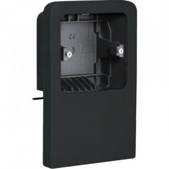 tehalit Geräteträger universal für UP-Geräte mit Rahmen zu SL 20x115mm, graphitschwarz 
