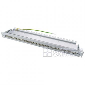 Telegärtner MPP24 K Cat.6A, 19" Patch Panel, 24 x RJ45 geschirmt 