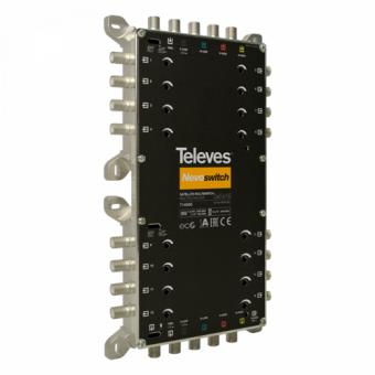 Televes NevoSwitch 5 in 16 - Multischalter 5/16, receivergespeist 