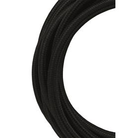 Bailey Textilkabel 3x0,75mm², schwarz, 3m 