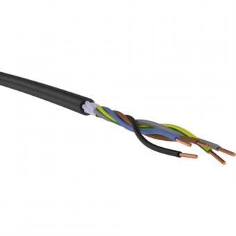 Nexans TITANEX® H07RN-F  5G1,5mm² - Gummischlauchleitung, schwarz, Meterware 