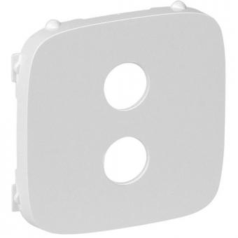 Legrand Valena Allure, Abdeckung für Lautsprecherdose, 4 mm (ultraweiß) 