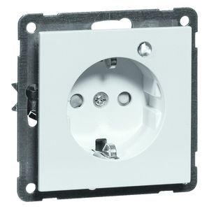 Peha Nova - Steckdose SCHUKO, reinweiß LED 