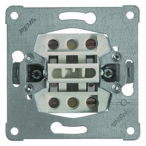 Peha D 612/16  - Ausschalter 2polig 16 A UP, Schraubanschluss 