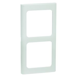 Peha Compacta - Rahmen 2fach Einbau PLUS, reinweiß  