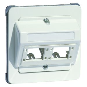 Peha Standard - Abdeckung Kommunik.-Syst., weiß, 2 Module Reichle De Massari 