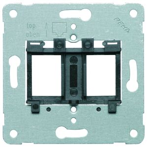 Peha D 600 MJ3 - Traggestell für Modular Jack Einsatz schwarz 