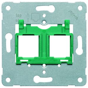 Peha D 600 MJ5 - Traggestell für Modular Jack Einsatz grün 