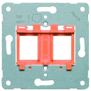 Peha D 600 MJ7 - Traggestell für Modular Jack Einsatz orange 