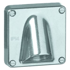 Peha - Oberteil Anschlussdose, Alu-Guss  