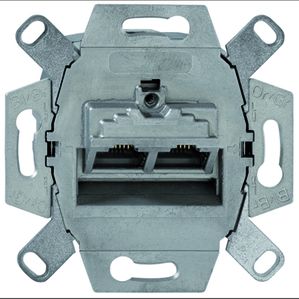 Peha D 1958/8 UAE-C6A O.A  - UAE-Steckdose Cat6A Unterputz 2 Terminals 