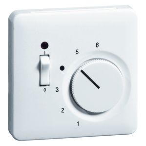 Peha Standard - Abdeckung Raumthermostat, reinweiß 635 RTR o.A und 639/24 RTR PHC o.A. 