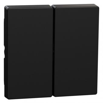 Merten Wippe  für Serienschalter, System M (schwarz matt) 