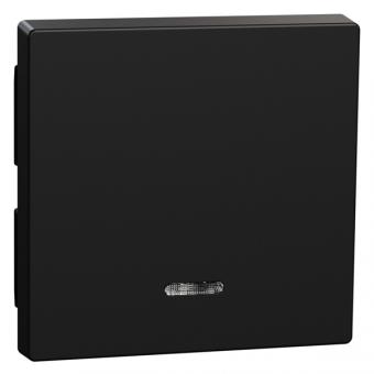 Merten Wippe  mit  Kontrollfenster, System M (schwarz matt) 