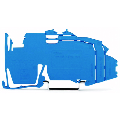 Wago 210-281 Anschlußklemme für Sammelschiene mit blauer Kappe 2,5